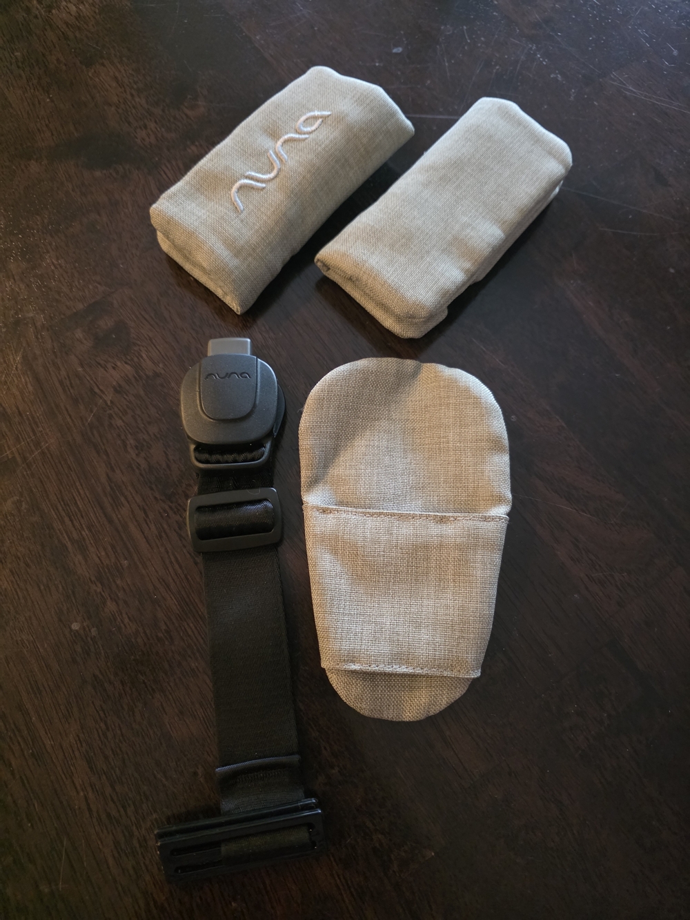 Nuna TRVL Stroller Replacement Harness Pads & Buckle Set – Hazelwood